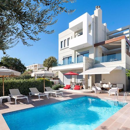 Terpsis Pool Villa Asgourou Buitenkant foto