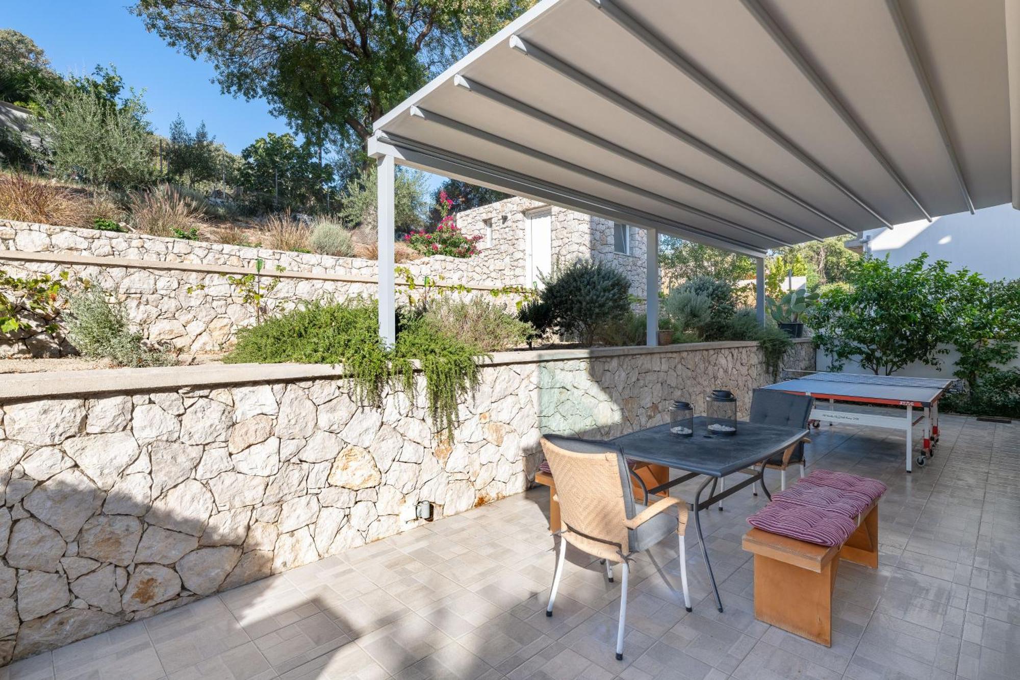 Terpsis Pool Villa Asgourou Buitenkant foto